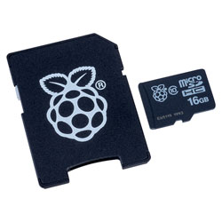 Transcend 16GB SD Card Preloaded with NOOBS for Raspberry Pi