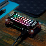 Pimoroni PIM168 Unicorn pHAT for Raspberry Pi with 32 Addressable RGB LEDs