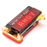 Pimoroni PIM186 Microdot pHAT for Raspberry Pi Display in Red