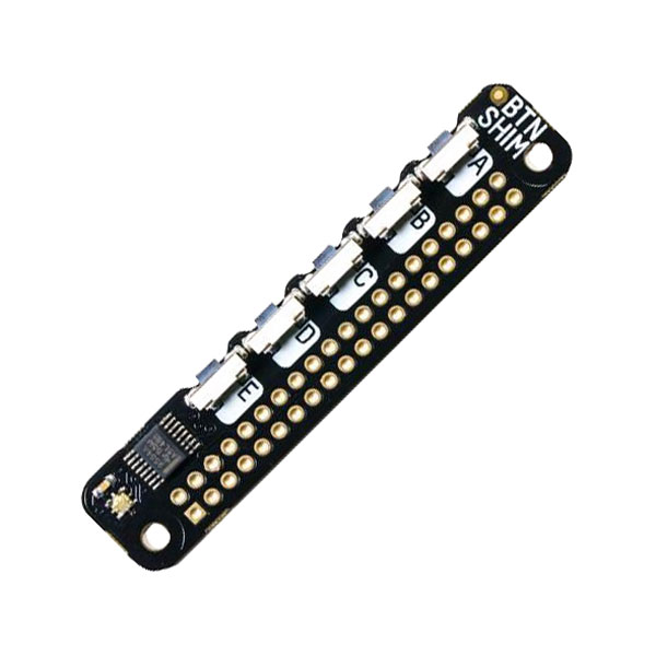  PIM301 5 Button SHIM for the Raspberry Pi with RGB LEDs