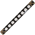 RasPiO® InsPiRing Straight-8 + Driver RGB Addressable LEDs for Raspberry Pi