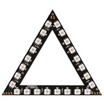 RasPiO® InsPiRing Triangle + Driver RGB Addressable LEDs for Raspberry Pi