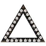 RasPiO® InsPiRing Triangle RGB Addressable LEDs for Raspberry Pi