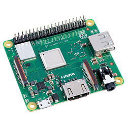 Raspberry Pi 3 Model B+ with included NOOBS 32Gb micro SD