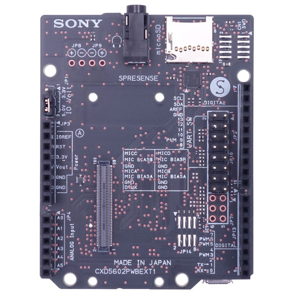 Sony CXD5602PWBEXT1E Spresense Extension Board