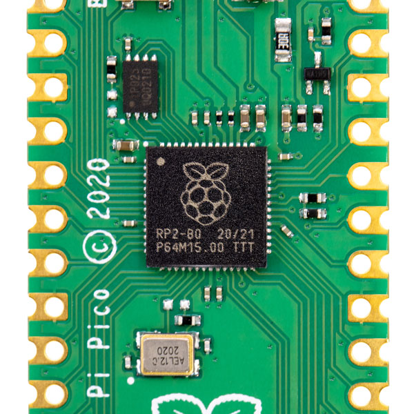 Raspberry Pi Pico Rp2040 Microcontroller Board Rapid Online 3905