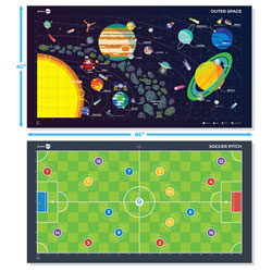 Sphero 970-0517 Sphero Code Mat: Space/Soccer