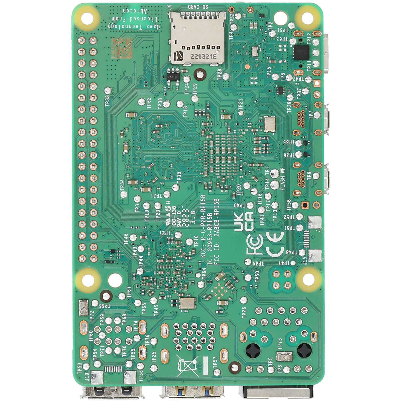 Raspberry Pi 5 8GB SC1112 64bit QuadCore Single Board Computer