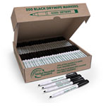 Re:create RDME200 200 ReCreate Black Drywipe Pens - 100% recycled plastic