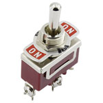 TruComponents 751449 Toggle switch Panel Mount Off/On DPST Screw Terminals
