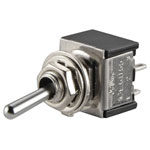 TruComponents 751454 Toggle switch Panel Mount Off/On DPST Solder Terminals