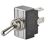 TruComponents 751490 Toggle switch Panel Mount On/Off/On DPDT Quick Connect