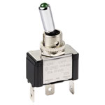 TruComponents 751495 Toggle switch Illuminated Off/On SPST Quick Connect