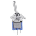TruComponents 751513 Toggle switch Panel Mount On/On SPDT Solder Terminals