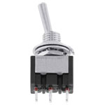 TruComponents 751514 Toggle switch Panel Mount On/On DPDT Solder Terminals