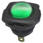 TruComponents 751568 Rocker switch,Off/On,SPST,Illuminated,Quick Connect