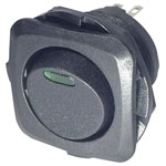 TruComponents 751569 Rocker switch,Off/On,SPST,Illuminated,Quick Connect
