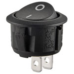TruComponents 751571 Rocker switch,Panel Mount,On/On,SPDT,Quick Connect