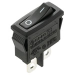 TruComponents 751610 Rocker switch,Panel Mount,Off/On,SPST,Quick Connect