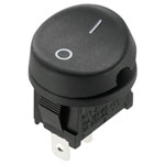 TruComponents 751612 Rocker switch,Panel Mount,Off/On,SPST,Quick Connect