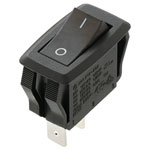 TruComponents 751613 Rocker switch,Panel Mount,Off/On,SPST,Quick Connect