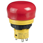 IDEC AB6E-3BV02PTRM Emergency Stop Switch Non-Illuminated 16mm TurnPull 2NC