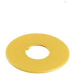 IDEC HWAV-0-Y Emergency Stop Accessory 22mm Nameplate Blank Light Yellow