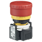 IDEC XA1E-BV304R XA Emergency Stop Switch Non-Illuminated 16mm TurnPull 4NC