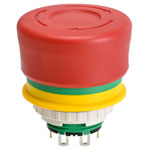 IDEC XA1E-BV3SG12R XA Emergency Stop Switch 16mm Non-Illuminated 1NO-2NC R