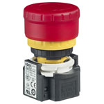 IDEC XA1E-LV312Q4R XA Emergency Stop Switch Illuminated 16mm PullTurn 1NO-2NC