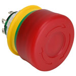 IDEC XA1E-LV313Q4R XA Emergency Stop Switch Illuminated 16mm TurnPull 1NO-3NC