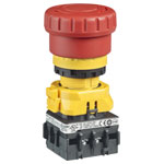 IDEC XW1E-BV413MFR XW Emergency Stop Non-Illuminated 22mm TurnPull 1NO-3NC