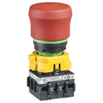 IDEC XW1E-BV4TG04MFR XW Emergency Stop Switch Non-Illuminated 22mm TurnPull 4NC