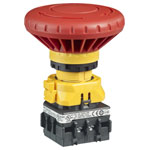 IDEC XW1E-BV513MFR XW Emergency Stop Switch Non-Illuminate 22mm TurnPull 1NO-3NC