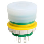 IDEC XW1E-LV3SG02Q4TWR XW Emergency Stop Switch 22mm Colour Changing 2NC WR