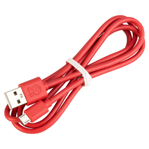 Raspberry Pi Micro-USB to USB Type-A cable | Rapid Online