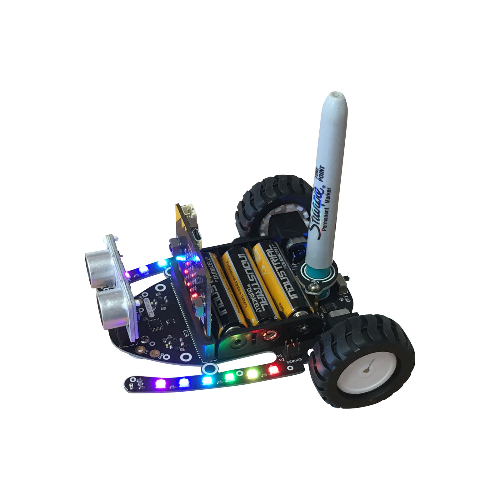 4tronix Bit:Bot XL Robot for BBC micro:bit with Addressable LEDs
