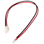 TruOpto 04713SEA VHR-2N Inlet Lead Red/Black Wires 300mm