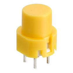 Taiwan Alpha SK1202001027RNY3 D6 Round Yellow Keyboard Switch