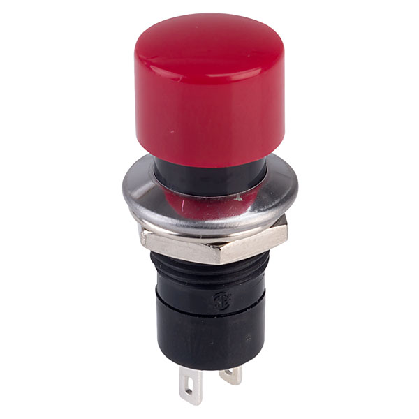 SCI R13 40B RED Latching Push Sw Dome Button Red Rapid Online