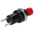 R-TECH 780381 Miniature Momentary SPST Red Push Button Switch