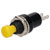 R-TECH 780383 Miniature Momentary SPST Yellow Push Button Switch