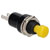 R-TECH 780383 Miniature Momentary SPST Yellow Push Button Switch