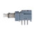 R-TECH 780385 Subminiature Latching DPDT PCB Mount Switch