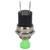 R-TECH 780524 Miniature Push to Make Switch Green