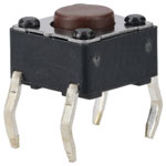 Diptronics DTS-61N-V Tactile Switch 6 x 6mm Height 4.3mm