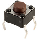 Diptronics DTS-62N-V Tactile Switch 6 x 6mm Height 5mm