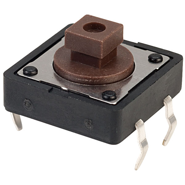  DTS-24-V 7.3mm Square 12 x 12 Tactile Switch