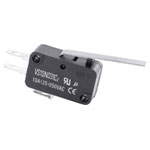 TruComponents 78-0924 Microswitch,On/(On),10A,Long Lever,Quick Connect