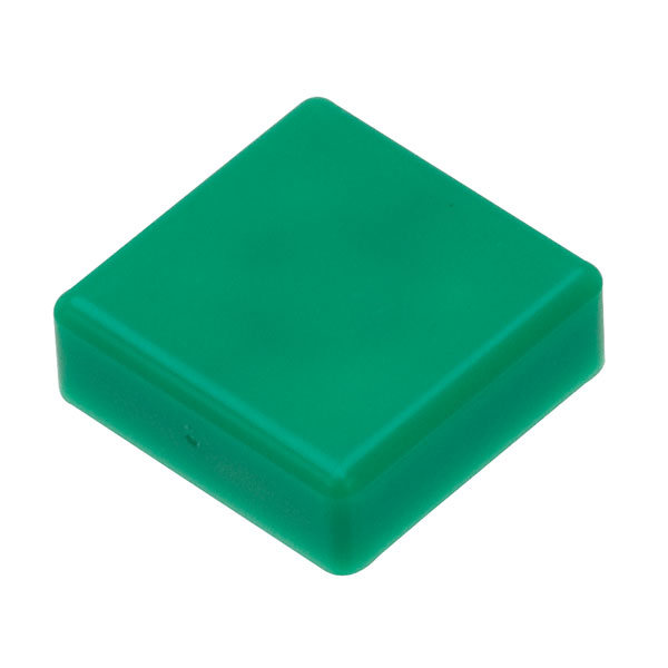  KTSC-21G Green Button 12 x 12mm Square
